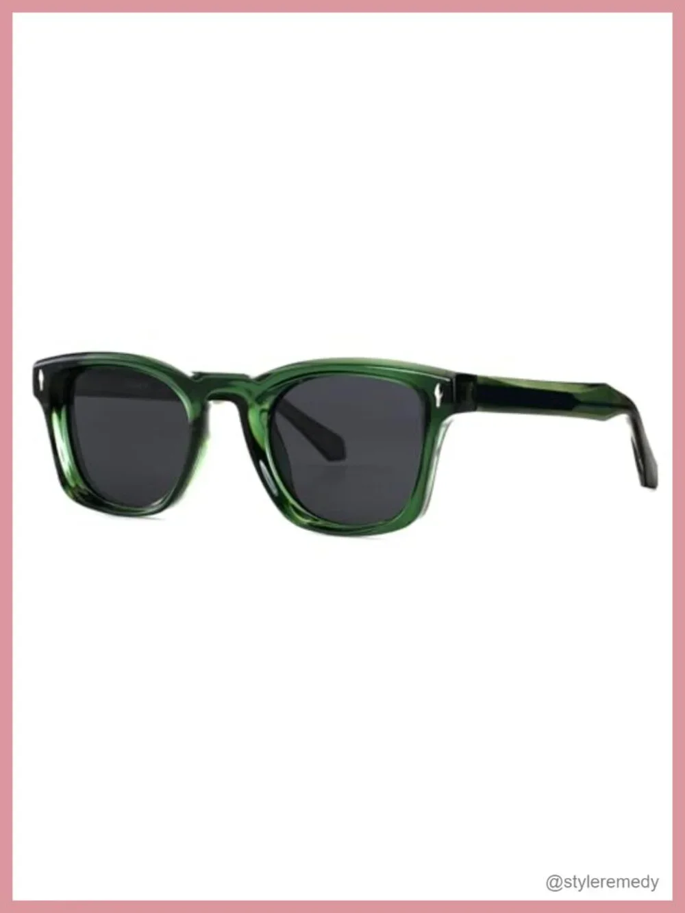 Square Polarized Sunglasses UV400 Retro Driving Shades Unisex